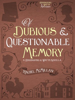 cover image of Of Dubious and Questionable Memory